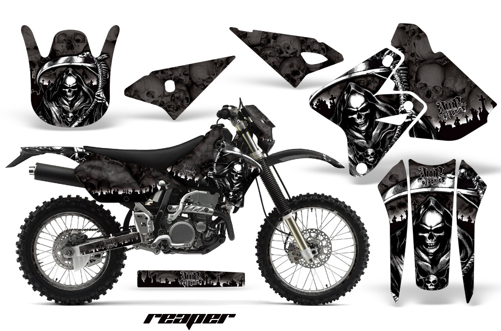 Kawasaki KLX400 2000-2009 Graphic Kit Reaper B NPs